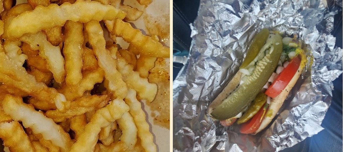 Roy's Chicago Dogs & BBQ at the Yard Menu