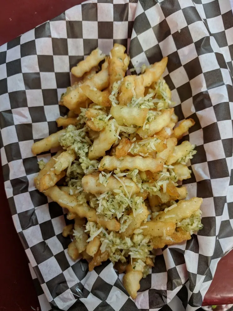 Bleu Cheese Pesto Fries