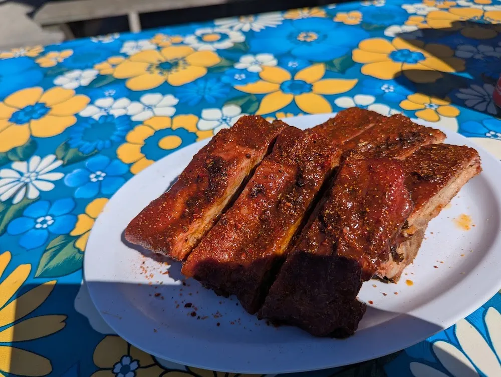 Smoked St Louis Cut Rib Plate
